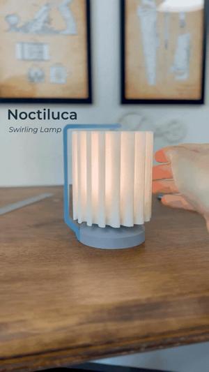 Noctiluca Lamp – Wind-Powered Spinning Light