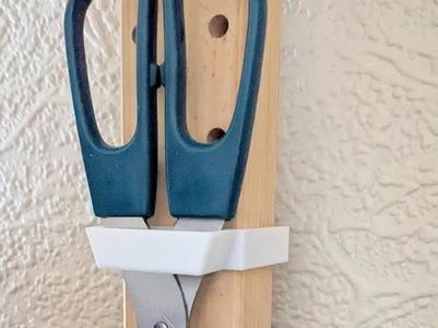 Ikea IVAR Scissors holder.3mf