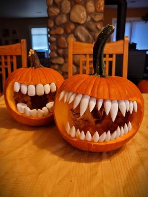 Pumpkin Cosplay Teeth