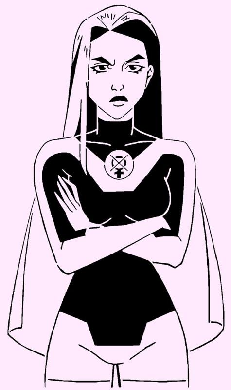 Atom Eve stencil 2
