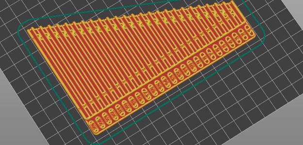 Breadboard wire stripping helper