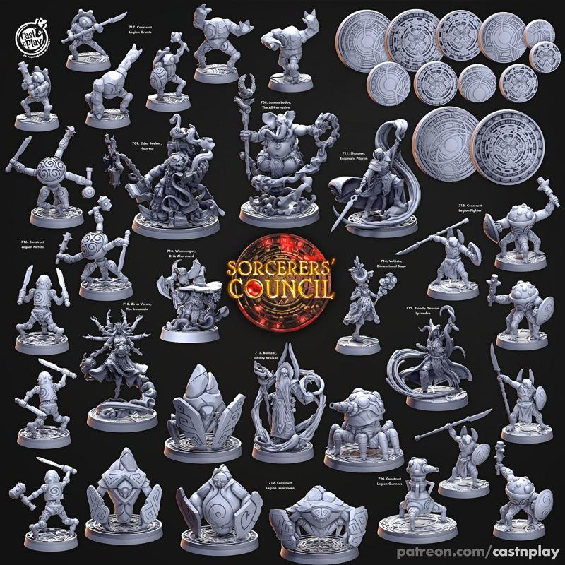 Sorcerers' Council (Pre-Supported) | Cast n Play