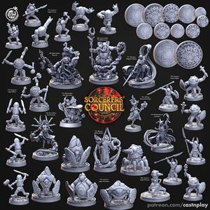 Sorcerers' Council (Pre-Supported) | Cast n Play