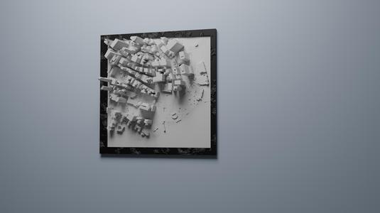3D map New York