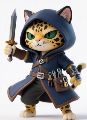 Tabaxi Rouge Chibi