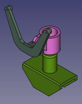 Camera holder for blurams A31