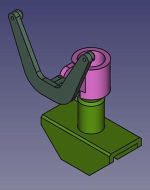Camera holder for blurams A31