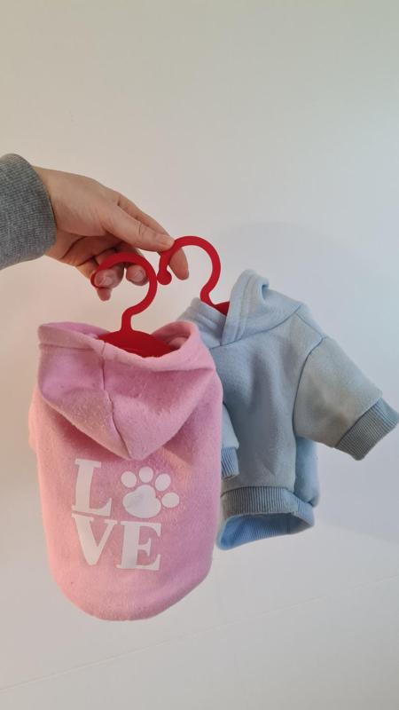 Dog clothes hanger small clothes hanger