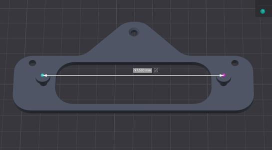 Router Wall Mount for Asus RT-AX58U v2