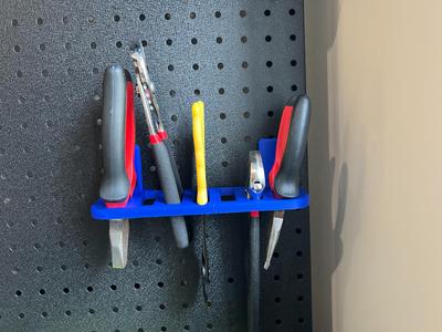 Pegboard Plier Rack