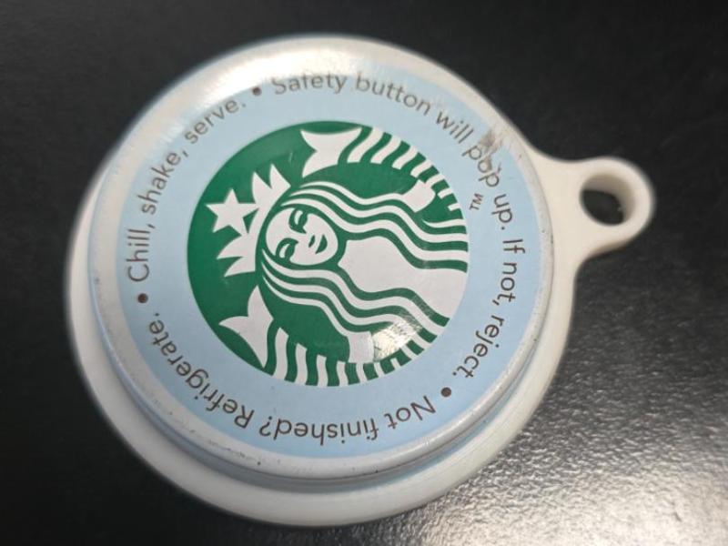 Starbucks Cap Fidget Keychain
