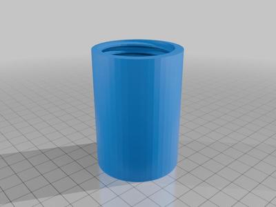 Mammotion Luba 2 RTK to 1.5 inch pipe adapter