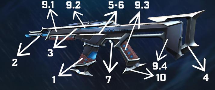 Valorant Vandal Kuronami