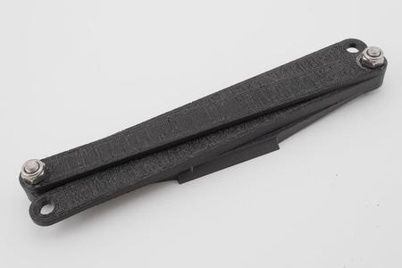 Folding AB Stereo Bar With Arca Swiss Plate