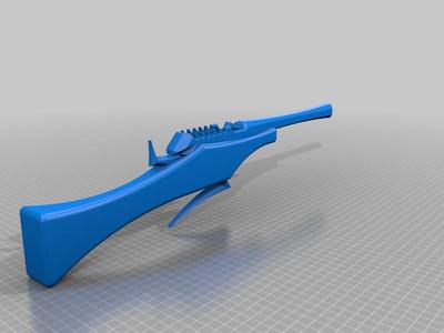 Rubber Band Gun With Magazine