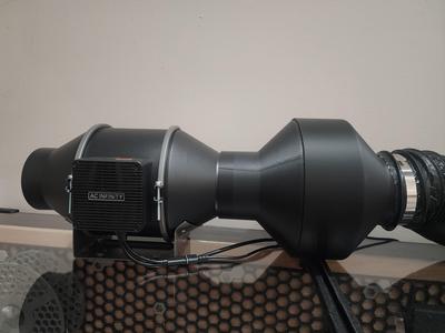 7.5" HEPA Filter Enclosure for AC Infinity Cloudline PRO T4