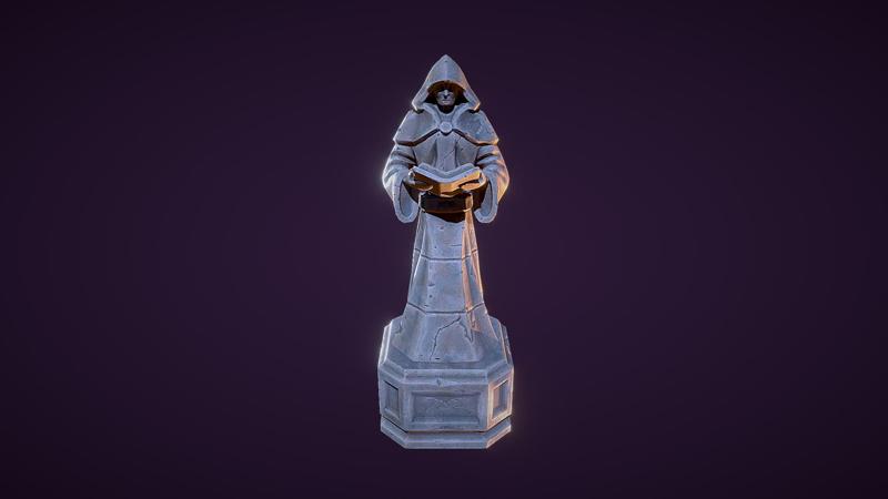 Fantasy Wizard Statue