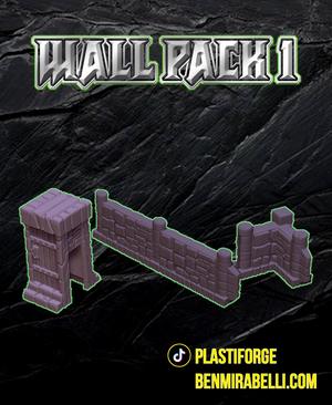 Modular terrain: wall pack one