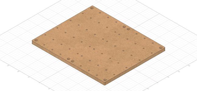 Genmitsu 3020 Y Extension Upgrade to 3040 Spoil board with laser etch grid