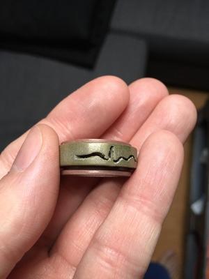 ECG spinner Ring