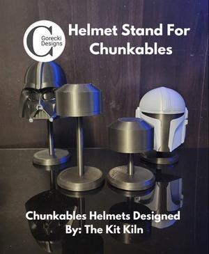 Helmet Stand for Chunkables Figures