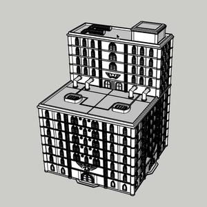 Adeptus Titanicus Building No. 20 - Intact