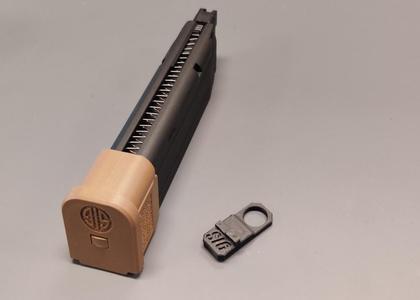 Magazine loading aid for airsoft, SIG SAUER M17