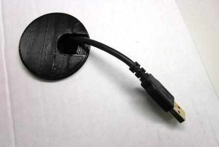 Wire access grommit