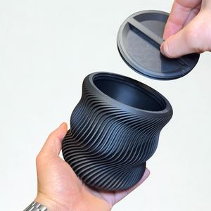 STORAGE CONTAINER CYCLONE / STORAGE BOX WITH THREAD