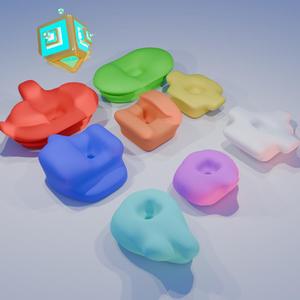 Wall climbing pieces