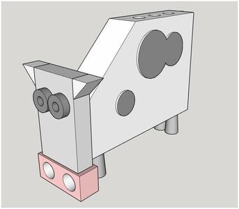 Pencil Caddy Cow