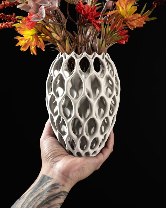 Invader Flower Vase 02 by MODERN MACHINE