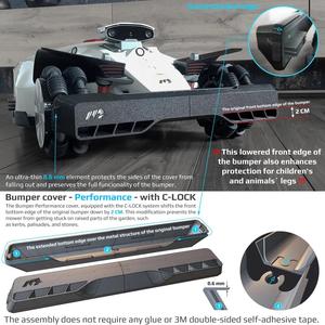 LUBA 1 & 2, 2X - Front bumper cover - Performance   