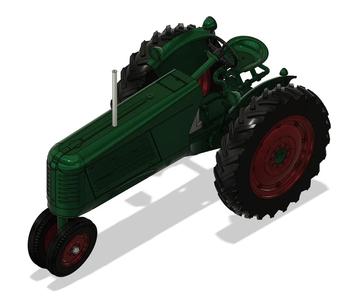 Oliver 77 Row Crop - 1:8th Scale   
