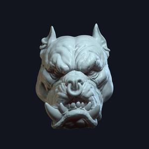 Tarek DreadBone v5 Action Figure Head