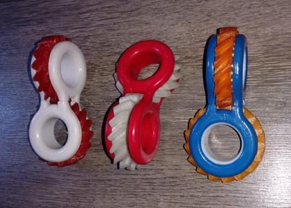 Helical Gear Fidget Toy