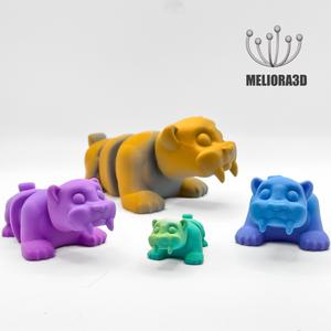 M3D - Flexi Baby Sabertooth Tiger