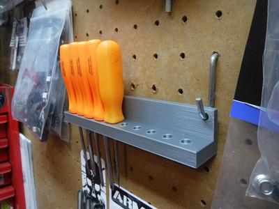 Peg Board Hobby driver storage