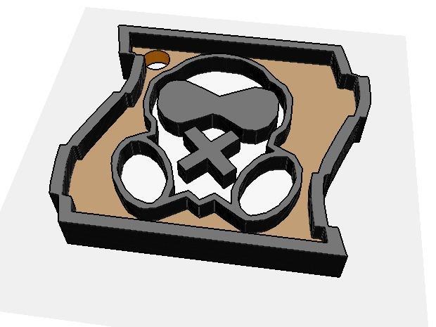 Mute - Rainbow Six Siege Keychain