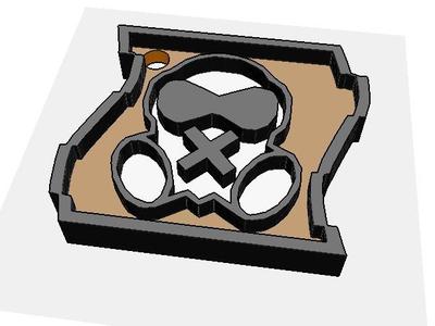Mute - Rainbow Six Siege Keychain