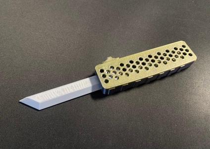 OTF Fidget Knife - Trapezoid Blade remix