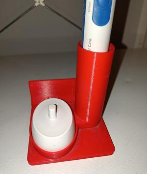 Braun Oral-B electric toothbrush and charger stand