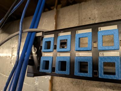 CommScope/Lucent M1000 Multimax Keystone Adapter