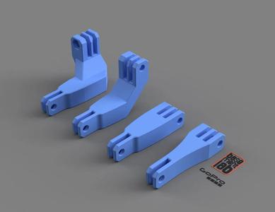 Gopro mount extension  - Estensione per Gopro   