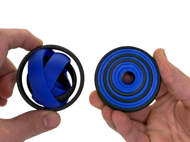 Gyro Fidget - Nine Rings