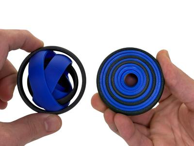 Gyro Fidget - Nine Rings