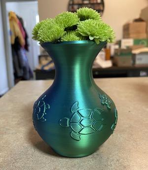 Sea Turtle Vase (watertight)