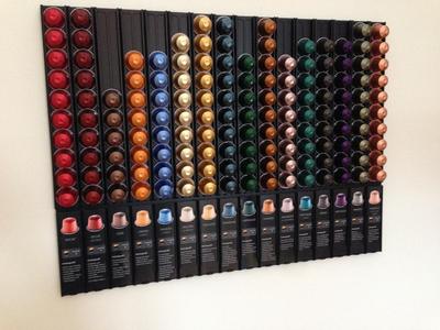 Label Holder for Nespresso Capsule Holder