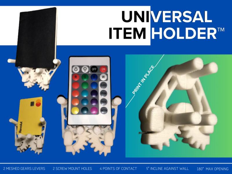 Universal Item Holder (Print in Place)