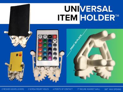 Universal Item Holder (Print in Place)